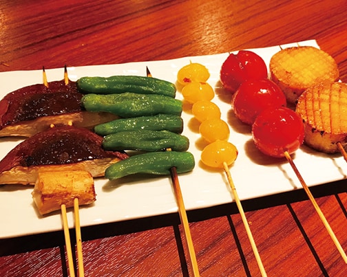 野菜串 5種盛り合わせ